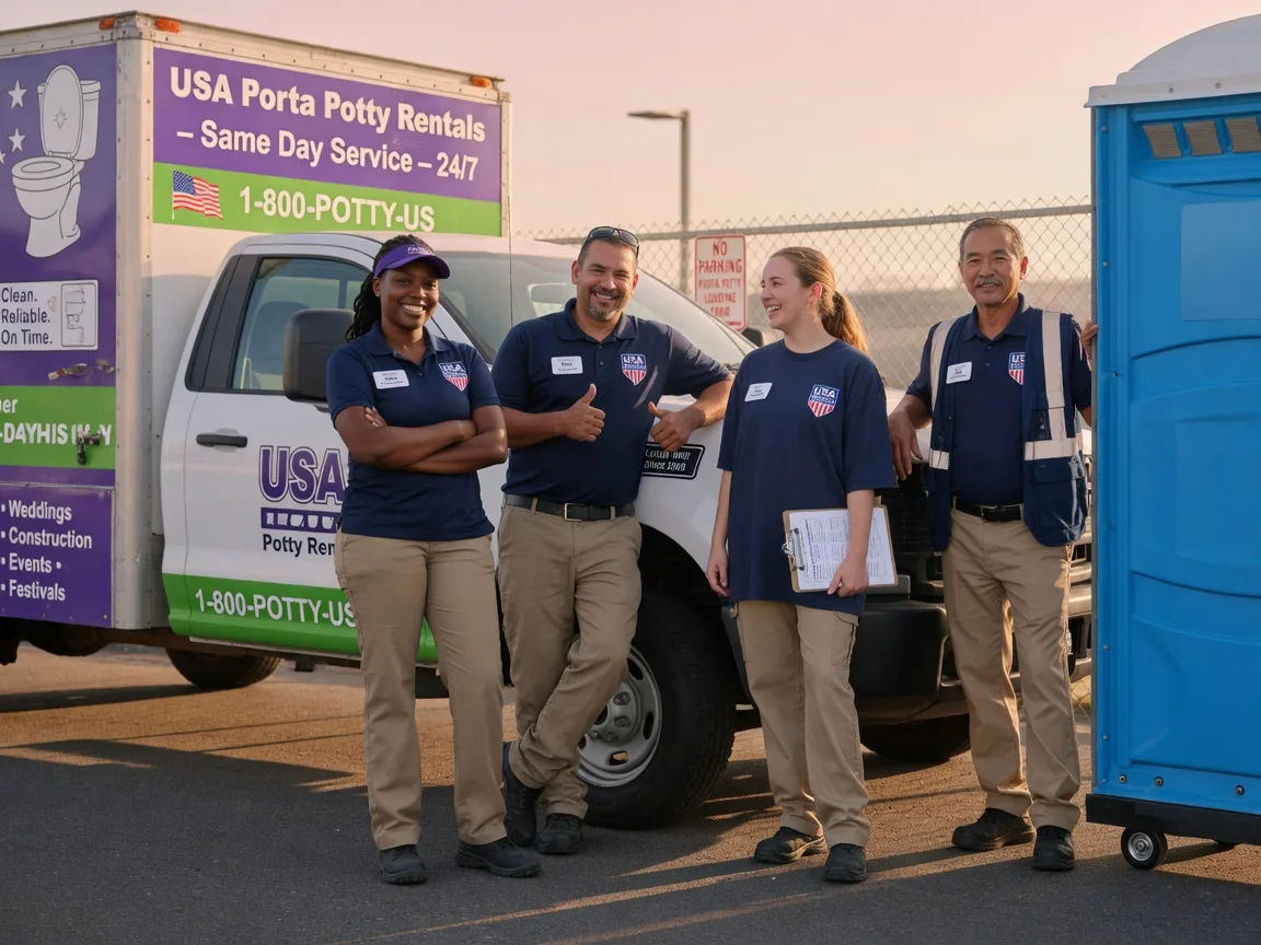 Porta Potty Rental company in Twain Harte, CA